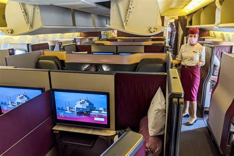 boeing 777-300er business class qatar airways|World's Best Business Class, Qatar Airways B777.
